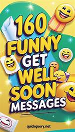 10 Funny Get Well Soon Messages for Her