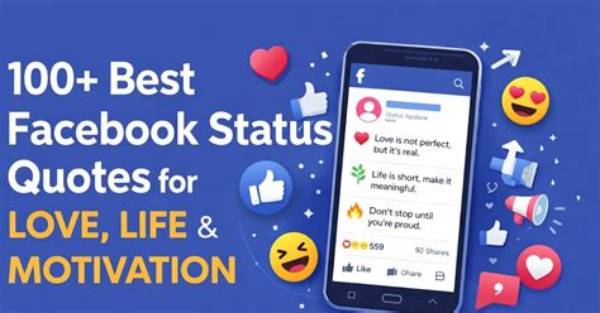 100 Best Facebook Status Quotes Everyone Will Like in 2024