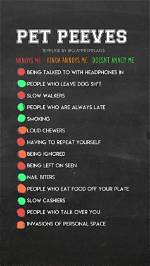 100+ Common Pet Peeves List: Things Most People Find Annoying