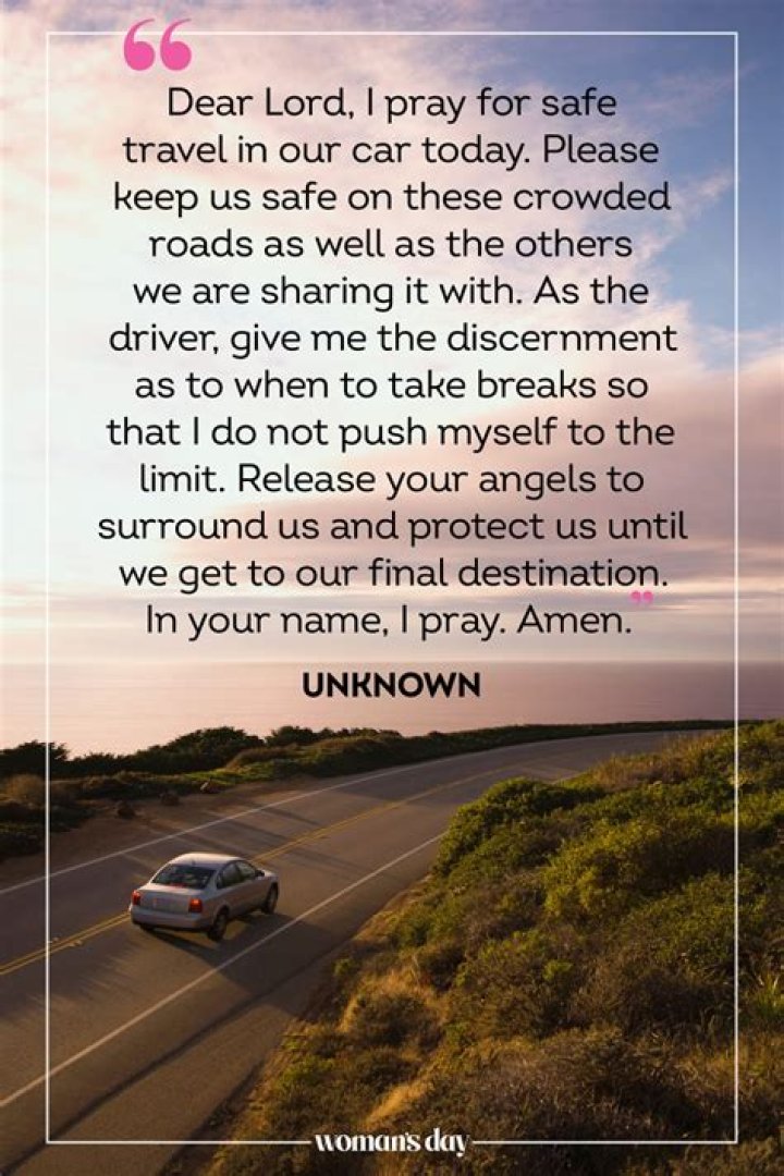 101 Prayer Have A Safe Journey And Take Care Messages and Wishes