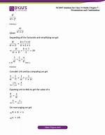 11 Combinations of 1