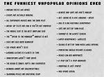 150+ Unpopular Opinions That Might Not Be All That Unpopular