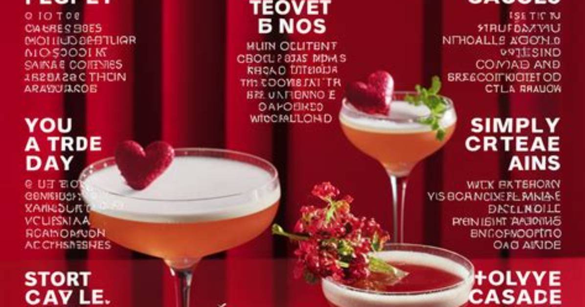 18 Easy Valentine's Day Cocktail Recipes You Will Totally Love