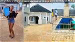 20-Year-Old Becomes Latest Landlady, Builds House with Swimming Pool, Paints It and Tiles Floor