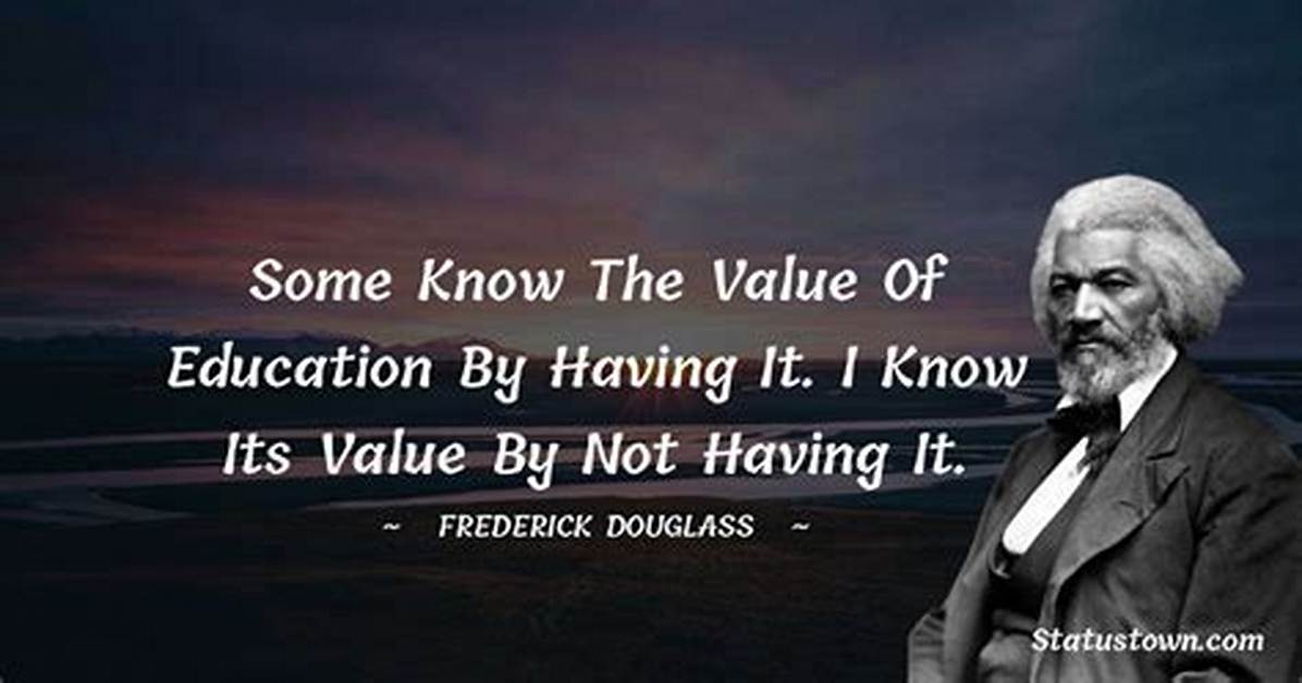 25 Famous Frederick Douglass Quotes on Education, Power and Slavery