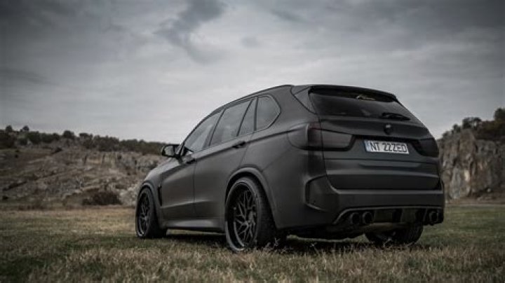 2560x1440 Z Performance BMW X5 Black Matte Rear 1440P Resolution HD 4k