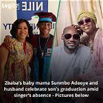 2Baba Celebrates First Son with Sunmbo Adeoye at 16, Appreciates His Mom and Stepfather: “One Love”