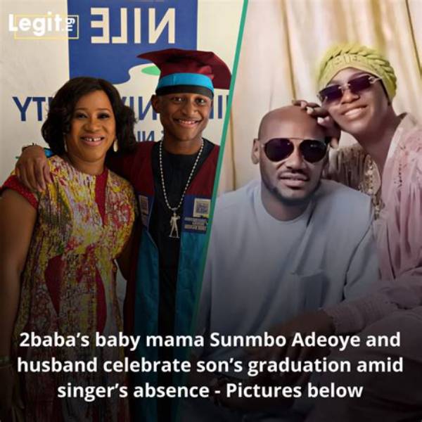 2Baba Celebrates First Son with Sunmbo Adeoye at 16, Appreciates His Mom and Stepfather: “One Love”