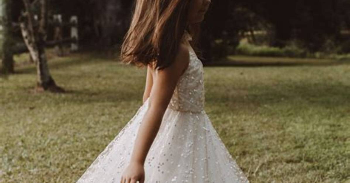 30+ Beautiful Flower Girl Dresses and Little Bride Dresses in Nigeria