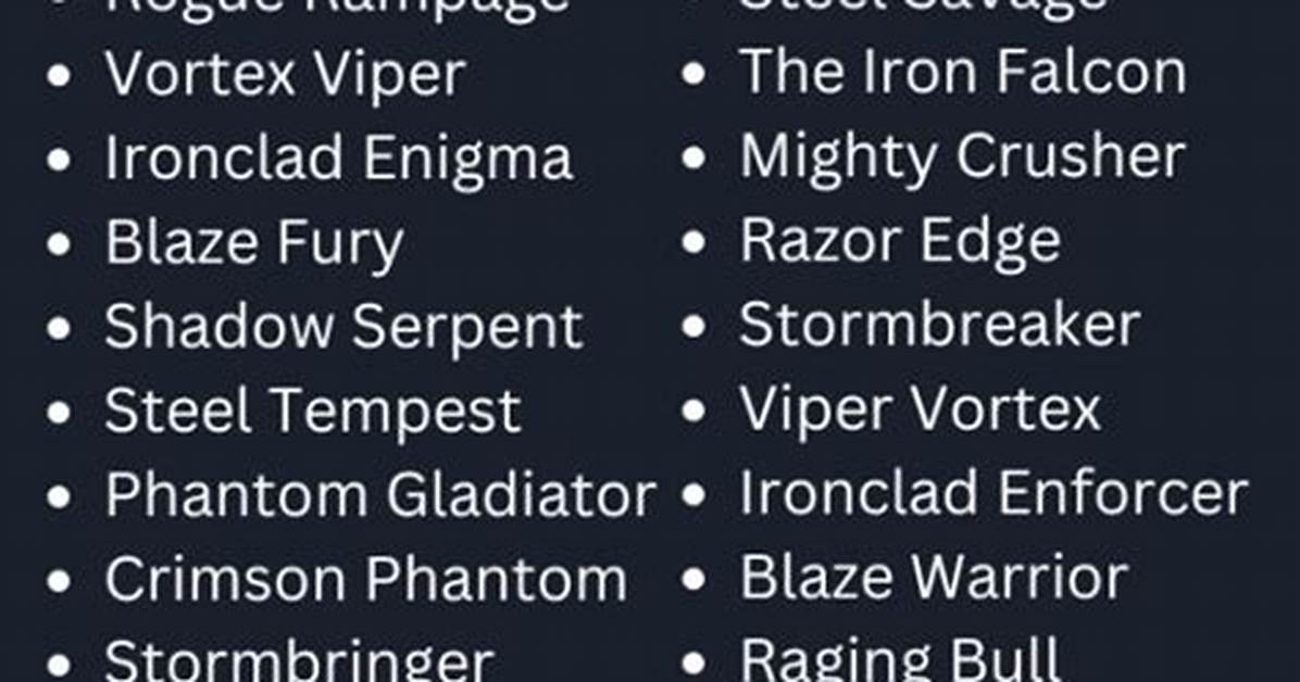 300+ Coolest Wrestling Names and Ideas to Consider