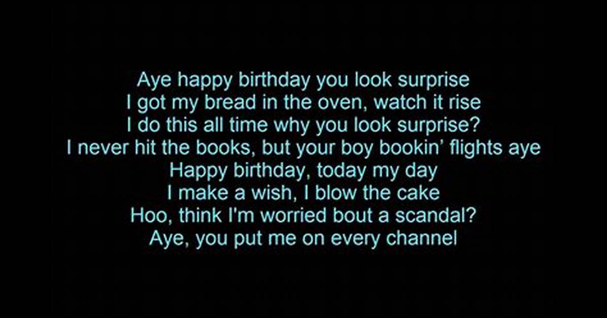 33 Rap Lyrics About Birthdays to Send to Your Friends