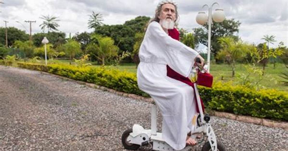66-Year-Old Brazilian Man Inri Cristo Who Believes He Is the Reincarnation of Jesus Christ.