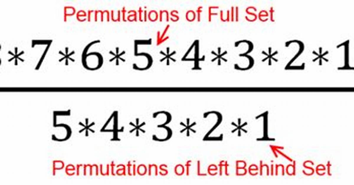 8 Permutations of 3