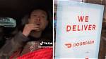 A Doordasher Ate Part of Customer's Food, Internet Responds