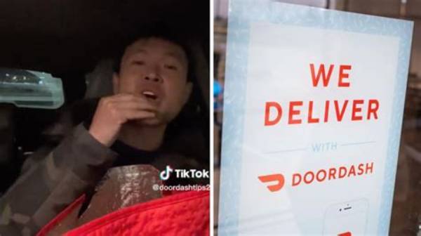 A Doordasher Ate Part of Customer's Food, Internet Responds
