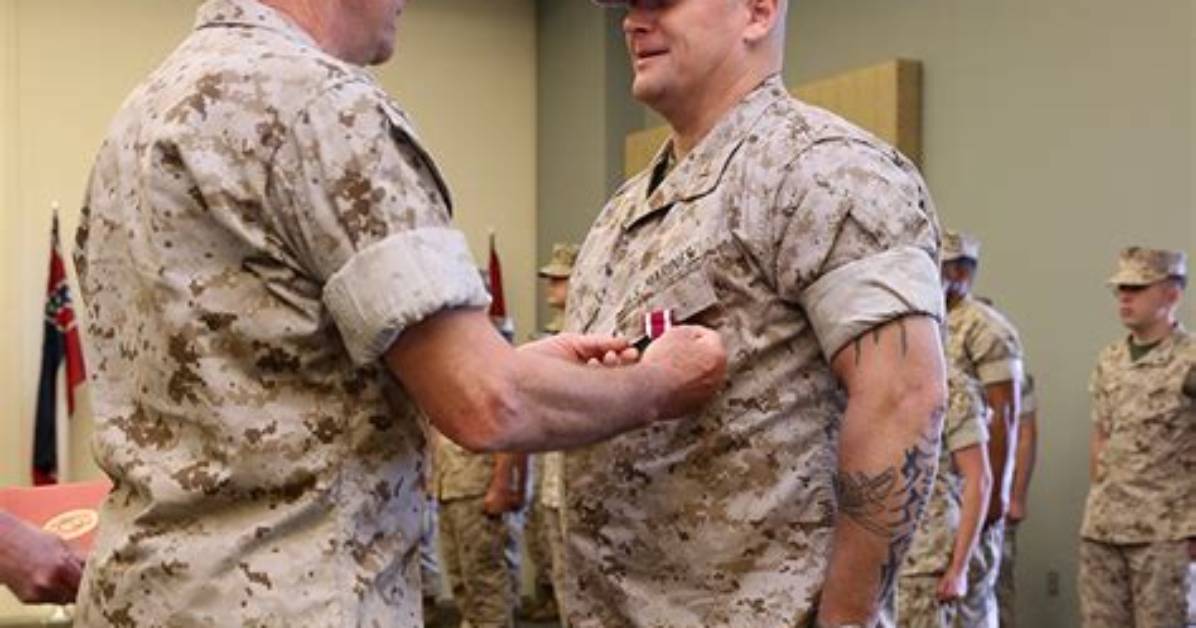 A Retired Marine and a Loving Father