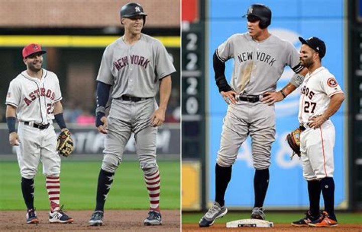 Aaron Judge vs. Jose Altuve height How iconic 2017 photo created a