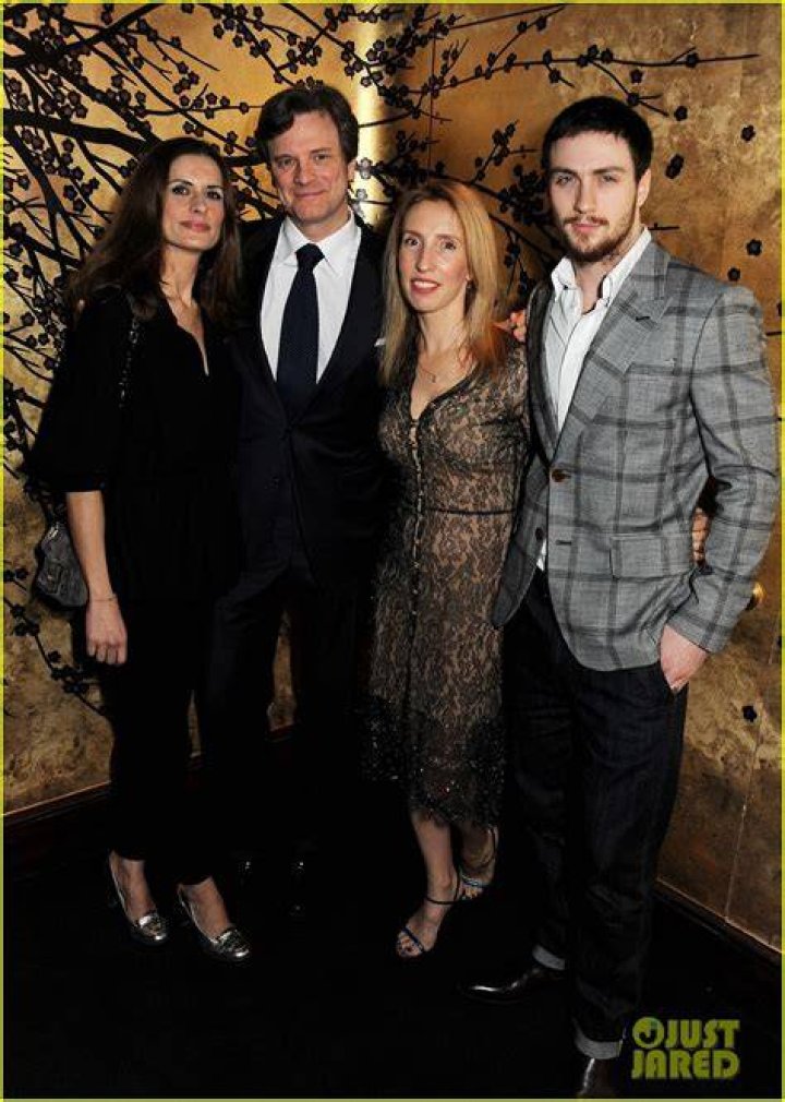 Aaron TaylorJohnson & Colin Firth Tom Ford Party! Photo 2787628