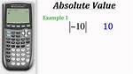 Absolute Value Calculator Video