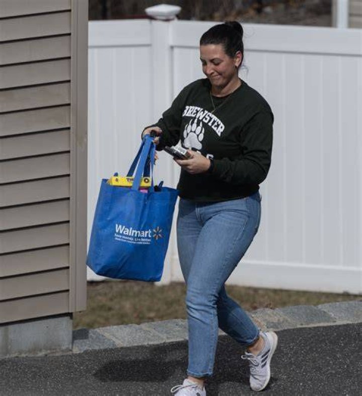 Accused groomer Andie Rosafort seen at Connecticut home