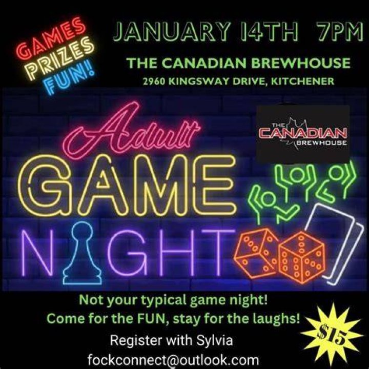 Adult Game Night, Fayetteville & Wilmington NC Jul 13, 2019 800 PM