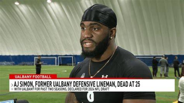 AJ Simon, former Albany defensive star, dies week before NFL draft