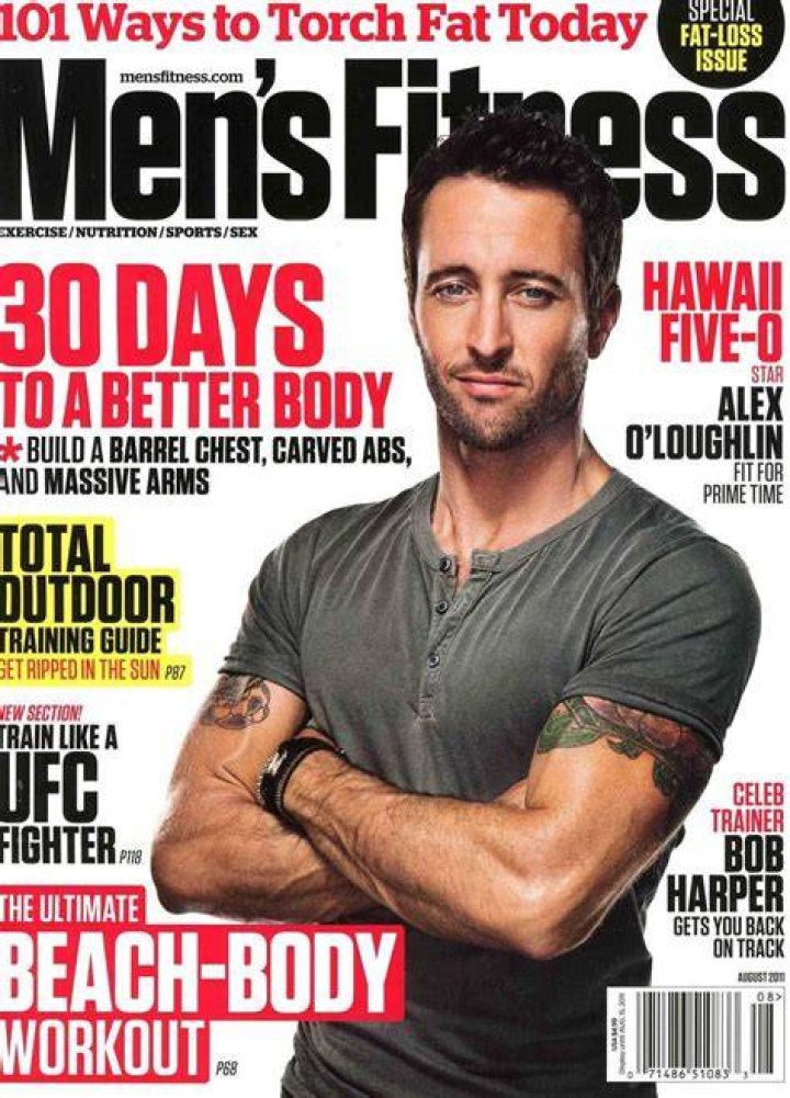 Alex O&rsquo;Loughlin Health, Fitness, Height, Weight, Chest, Biceps and