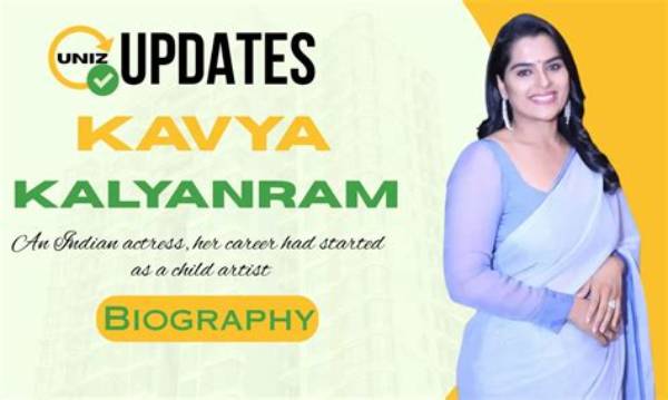 All About Kavya Kalyanram | Net Worth, Relationship, Career Kavya Kalyanram