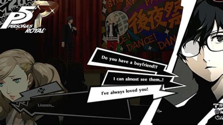 [All Choices Selection] Joker & Ann Takamaki School Festival P5R