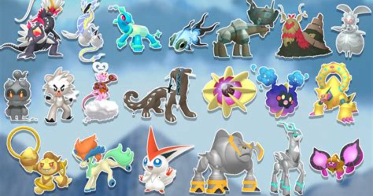 All of the Shiny Locked Pok%C3%A9Mon in 150. Jpg