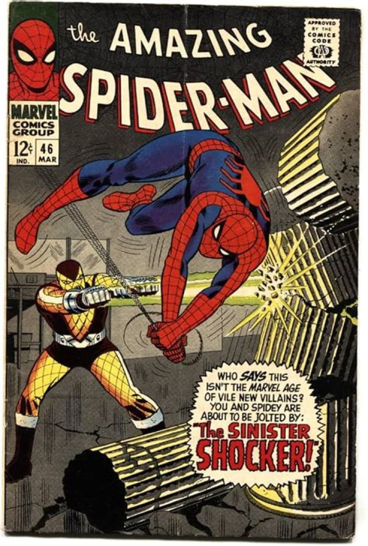 AMAZING SPIDERMAN 46 First Book ASM 1967 vg+ COMICS