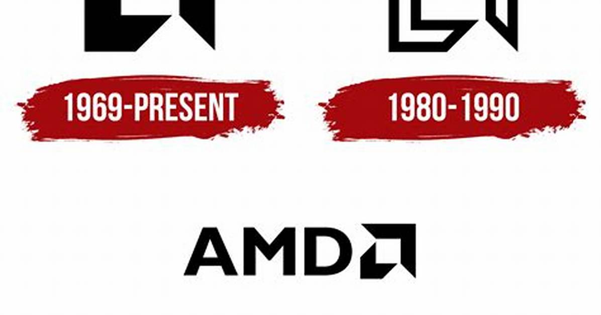 Amd Logo & Symbol – Amd History and Brand