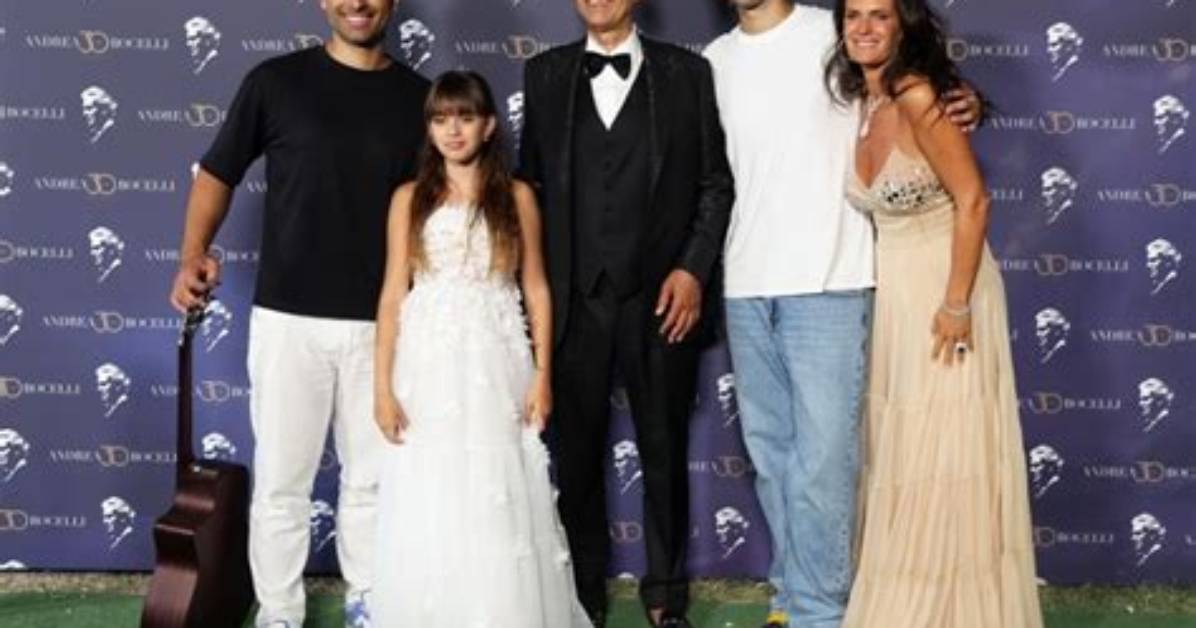 Andrea Bocelli's Children Inherited His Impressive Musical Talent