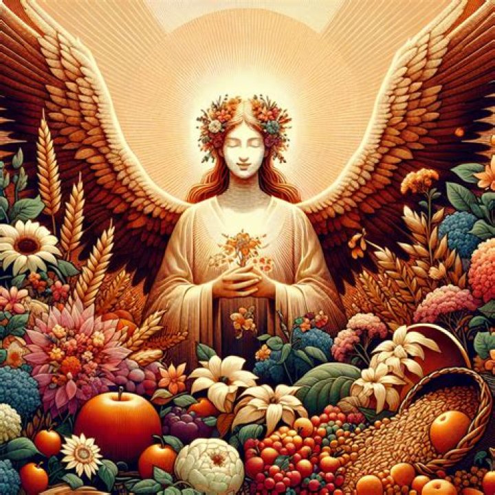 Angel de la abundancia, Mitolog&iacute;a romana, Im&aacute;genes de &aacute;ngeles