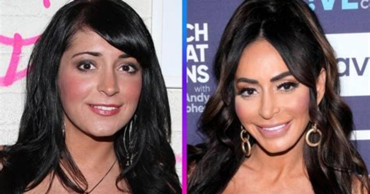 Angelina Pivarnick from Jersey Shore Then and Now
