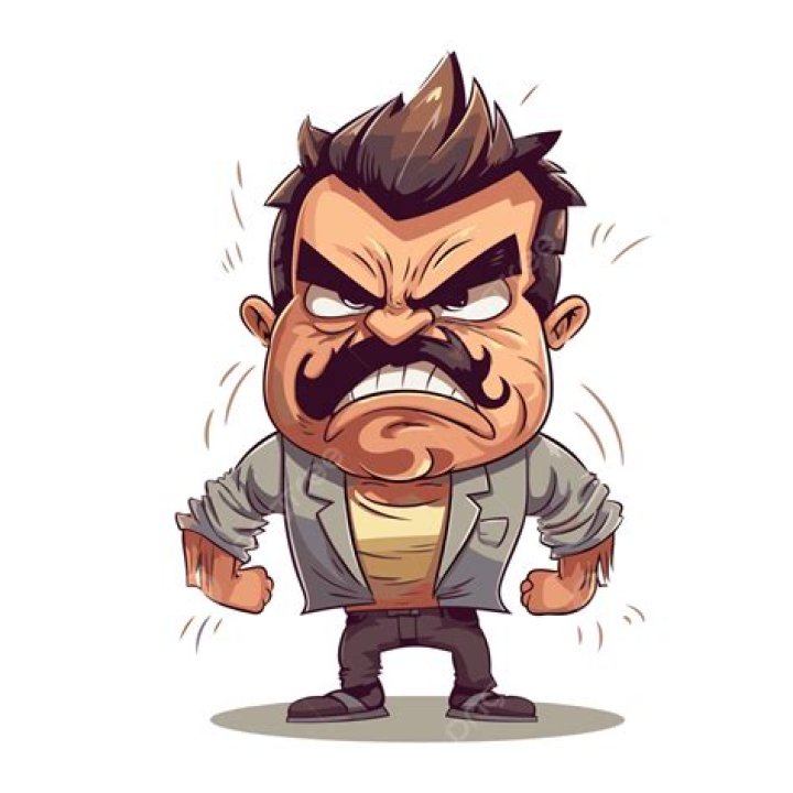 angry View Angry Person Clipart Transparent Pics