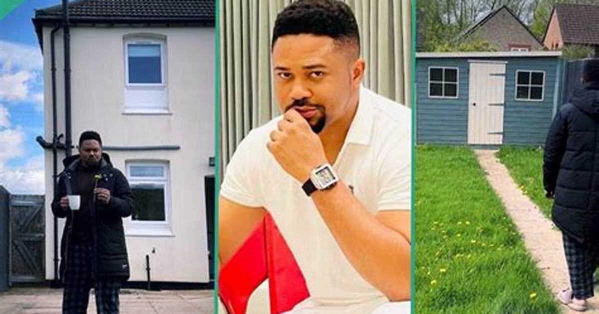 “Another One”: Actor Mike Godson Buys House in Uk, Alexx Ekubo, Ik Ogbonna, Others React to Video