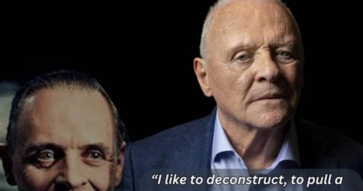 Anthony Hopkins Was Diagnosed with Asperger's in 2014, Which Made Him "A Loner"