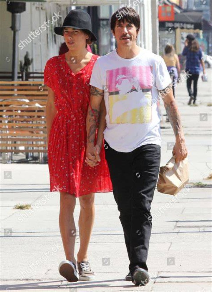 Anthony Kiedis & Helena Vestergaard Out With His Son Everly Helena