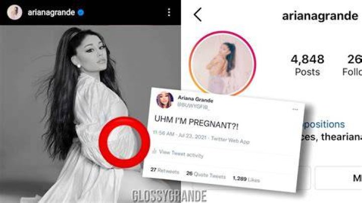 Ariana Grande ANOUNCED OFFICIAL PREGNANCY⁉️ (Via IG & TWITTER) YouTube