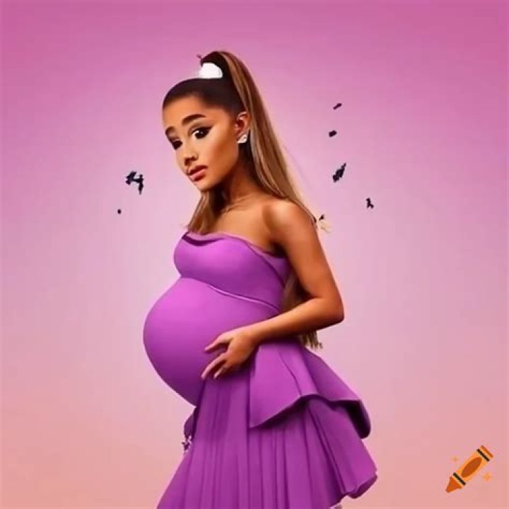 Ariana Grande Pregnant by ChrissyAIArt on DeviantArt
