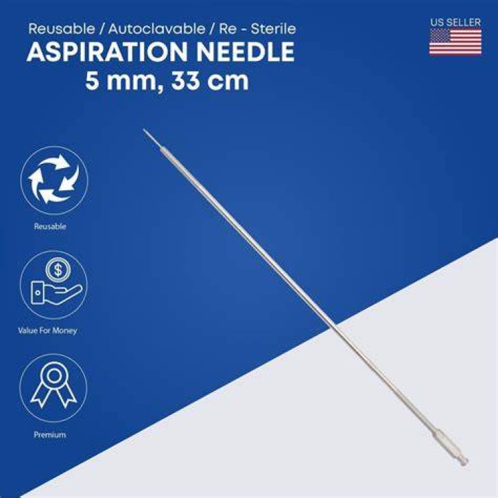 Aspiration Needle Non Insulated16G, 5 mm/30cm