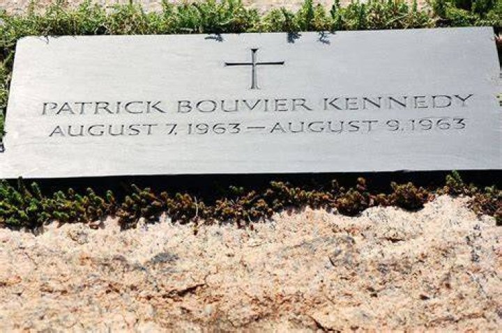 August 9, 1963 Patrick Bouvier Kennedy dies two days after his