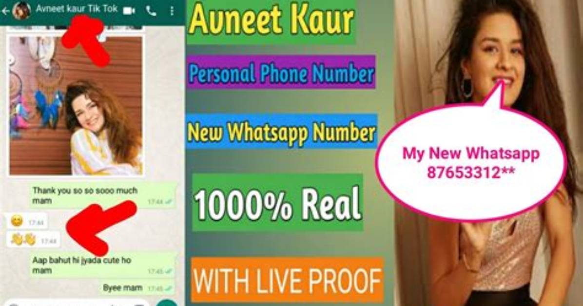 Avneet Kaur Phone Number, Whatsapp Number, Office Phone Number
