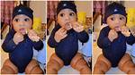Baby Without Teeth Battles to Chew Big Chunk of Chicken Meat, Viral Video Emerges and Trends on Tiktok