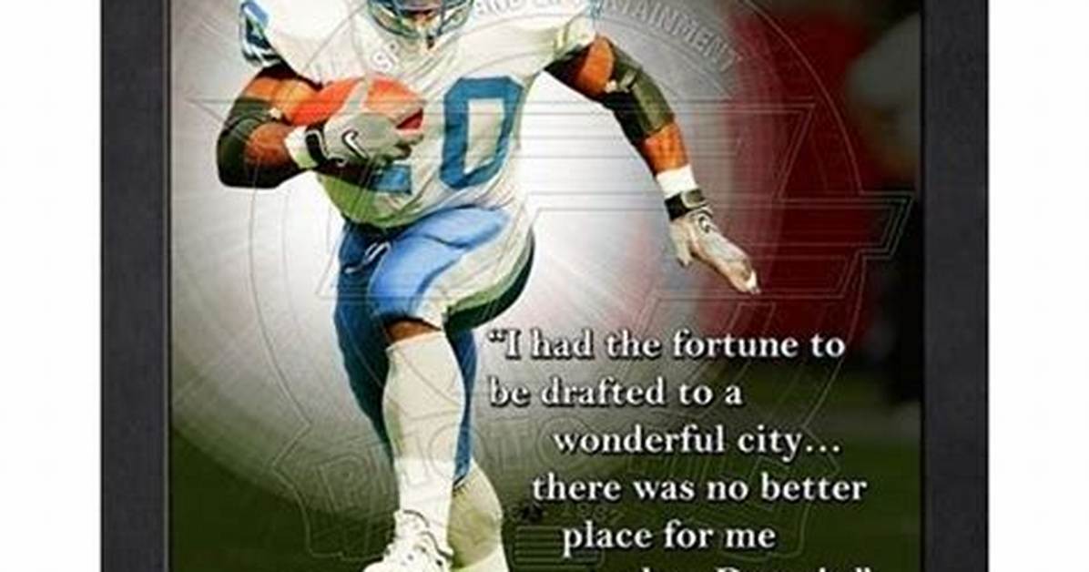 Barry Sanders 30 Famous Quotes