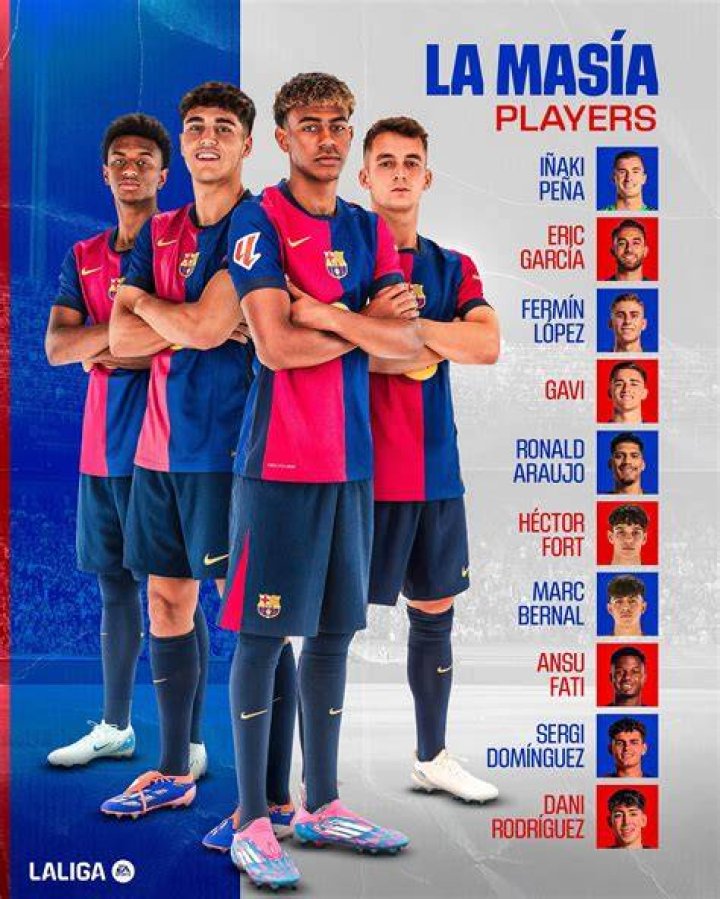 Bar&ccedil;a promote 15yearold La Masia product Lamine Yamal, hyped as "Mini