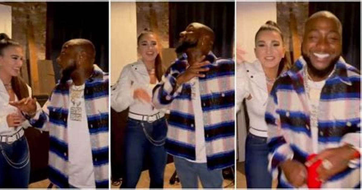 Bbnaija Star Venita Lovingly Licks Tuoyo’s Bald Head in New Video, He Vows Not to Cut His Hair Again