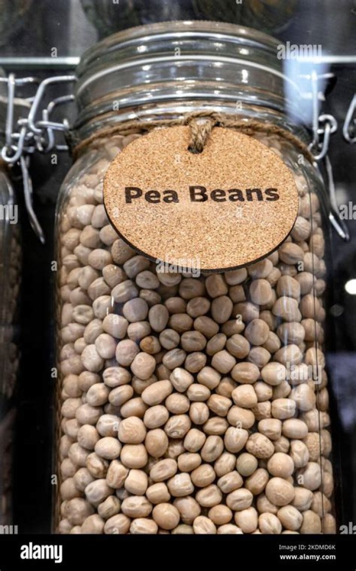Beans on Display for Sale at a Lagos Market Editorial Stock Image