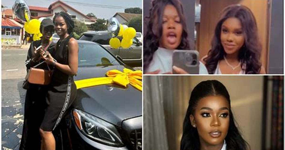 Becca Gifts Miss Ghana 2020 Monique Mawulawe N730K Louis Vuitton Bag and Brand New Benz on Her Birthday